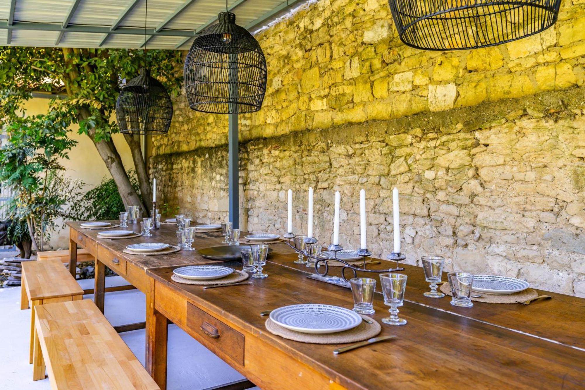 Mas Bleu Villa Sommières Екстериор снимка