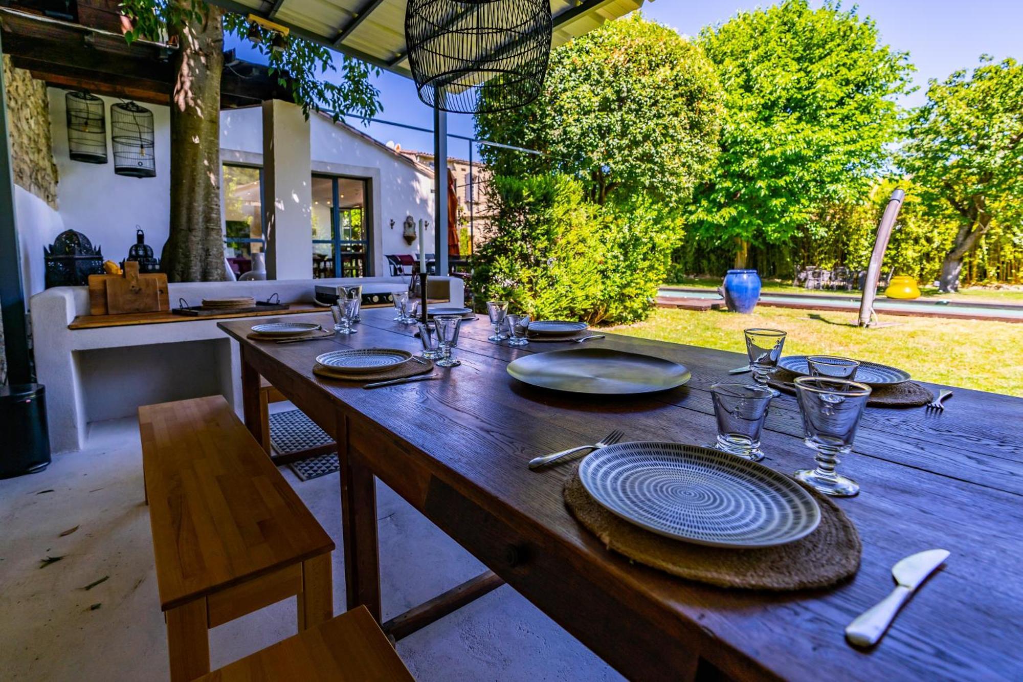 Mas Bleu Villa Sommières Екстериор снимка